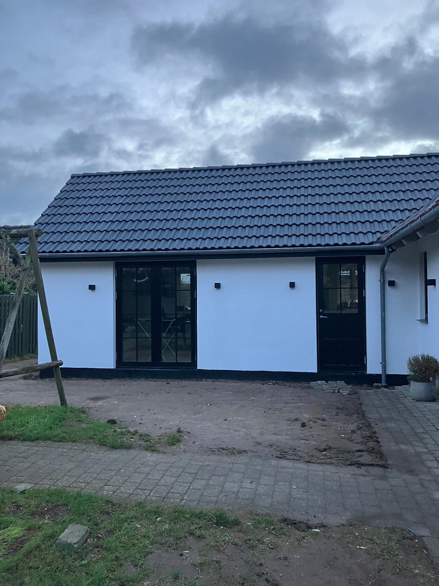 Tilbygning Allerød – efter