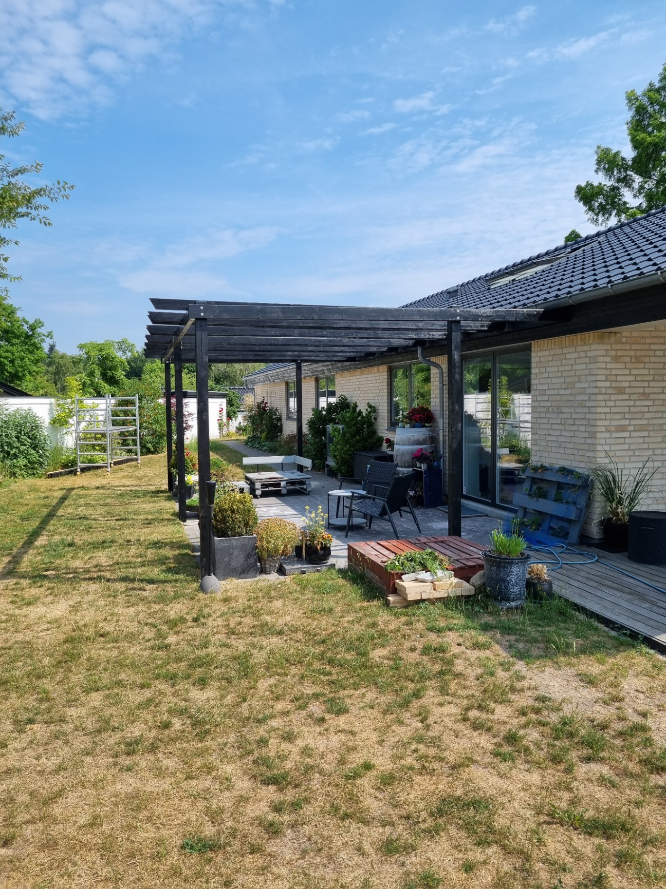 Pergola – færdig